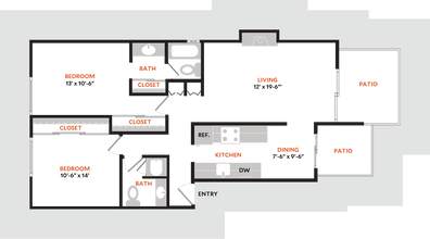 Plan 2A 1804 floor plan